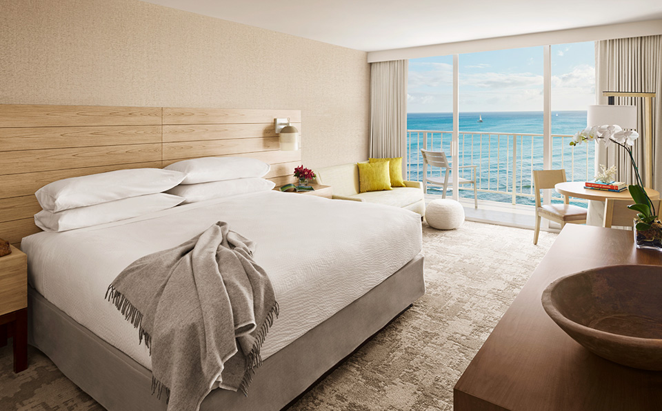 プレミア オーシャンフロント　キングベッド１台